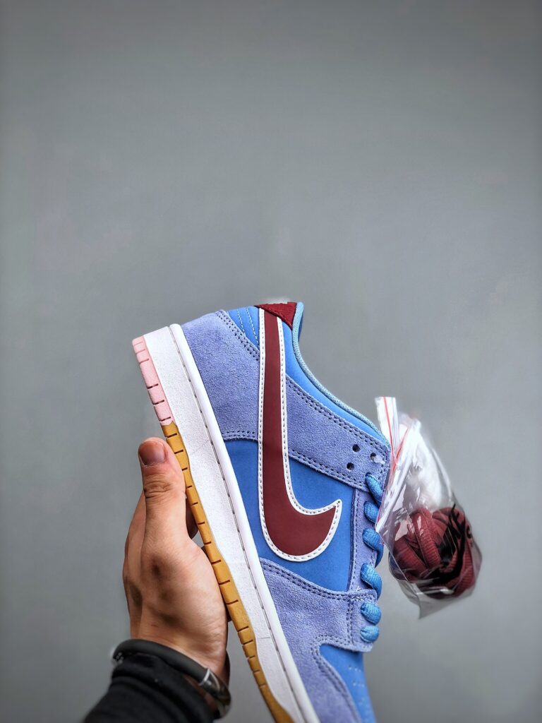 图片[4]-耐克Nike SB Dunk Low PRM"Philadelphia Phillies"扣篮系列低帮休闲运动滑板板鞋“费城人蓝色泡泡糖”