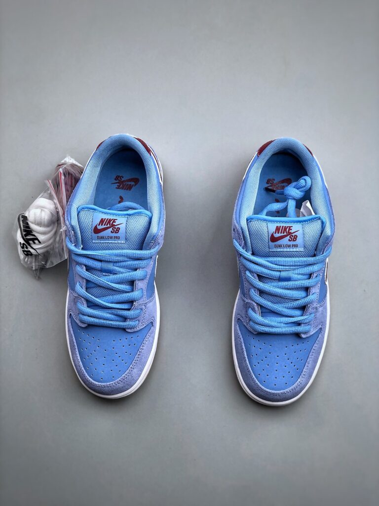 图片[3]-耐克Nike SB Dunk Low PRM"Philadelphia Phillies"扣篮系列低帮休闲运动滑板板鞋“费城人蓝色泡泡糖”