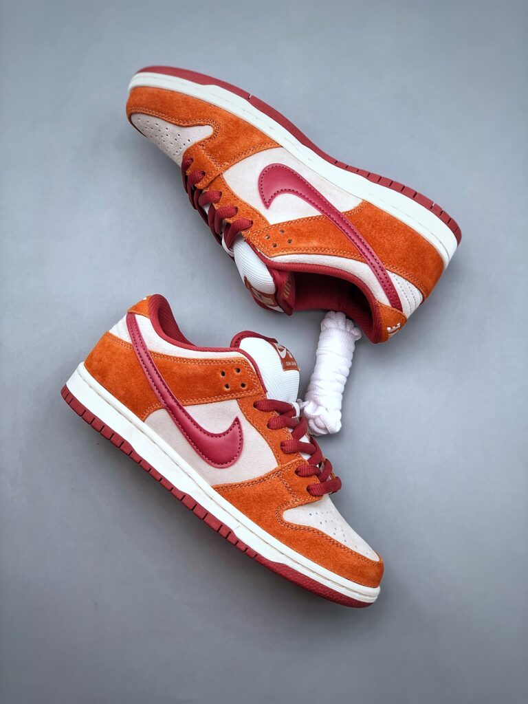 图片[8]-支持放店 王一博同款，耐克/Nike SB Dunk Low Pro”Dark Russet”扣篮系列低帮休闲运动滑板板鞋“砖红深棕”-灵梦百货